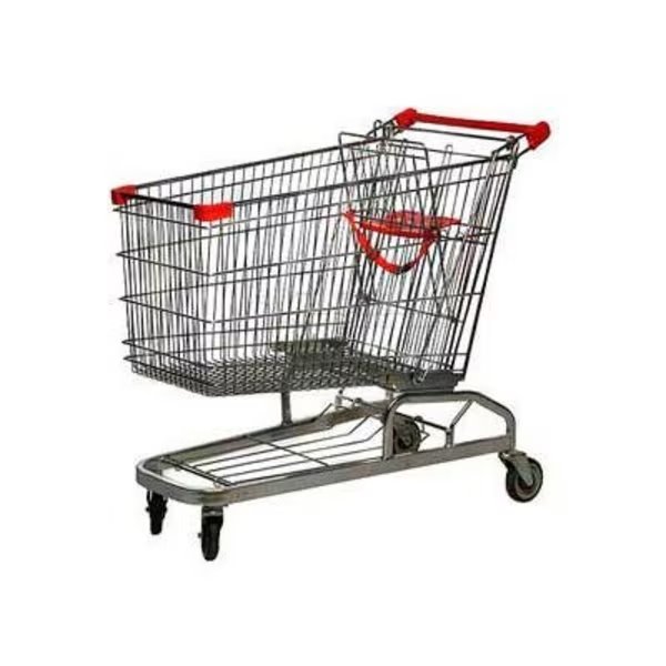 Good L Corp. Steel Shopping Cart 6.9 Cu. Ft. Capacity, Good L, Mfr#: 25W